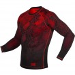 Venum Fusion Compression T-Shirt Black/Red Long