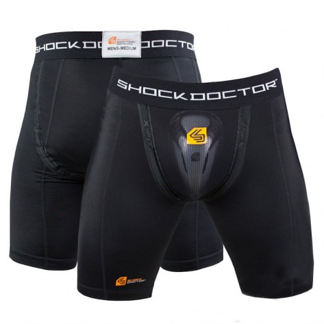 Shock Doctor Compression short with Bioflex Cup